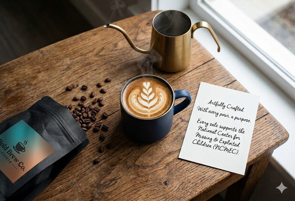 Bold Brew Co | Artfully Crafted Coffee Supporting the NCMEC